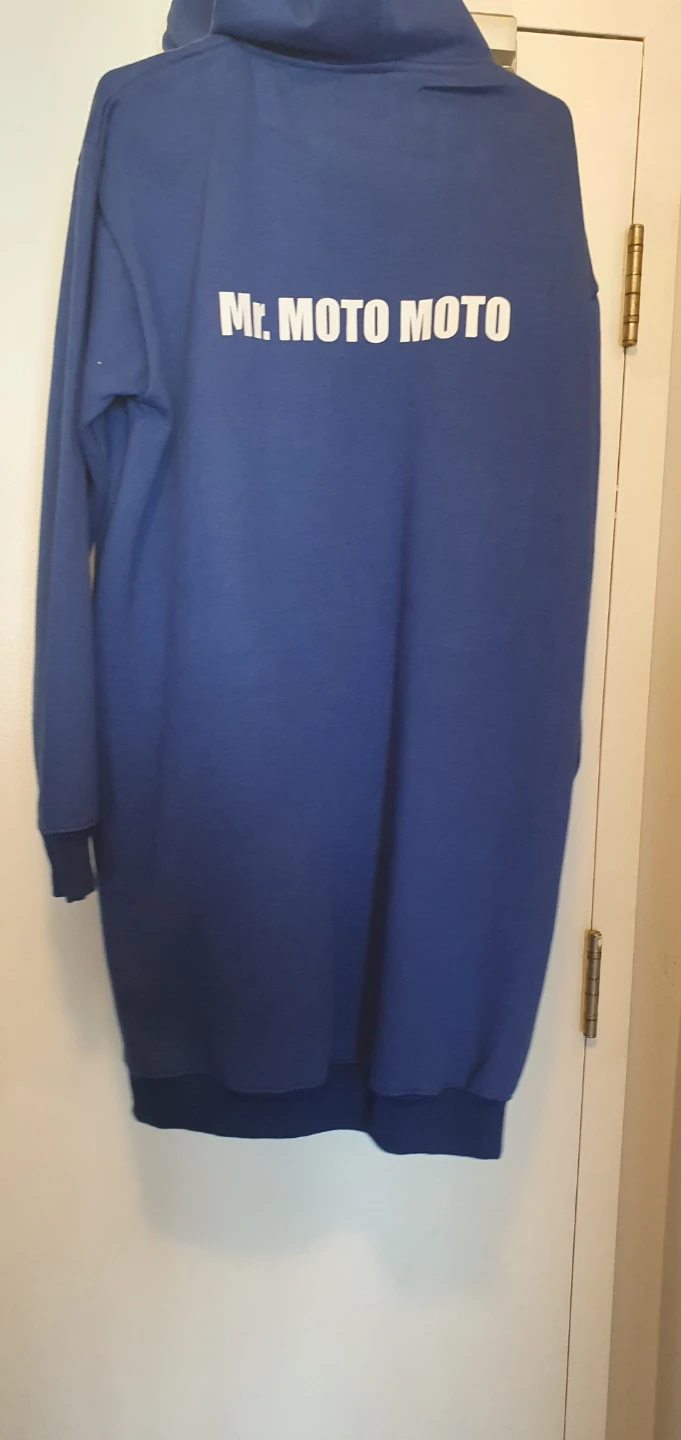 Blue Mr. MOTO MOTO Hoodie Dress - photo 2