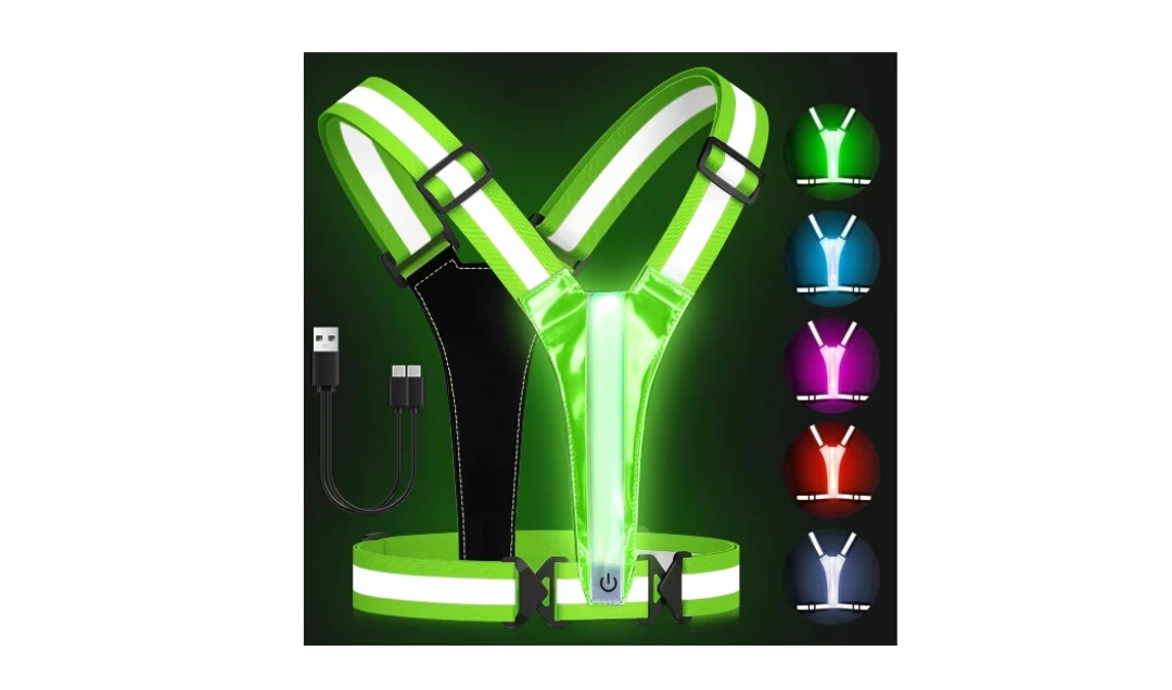 ZACRO Reflective LED Vest - USB Rechargeable - photo 3