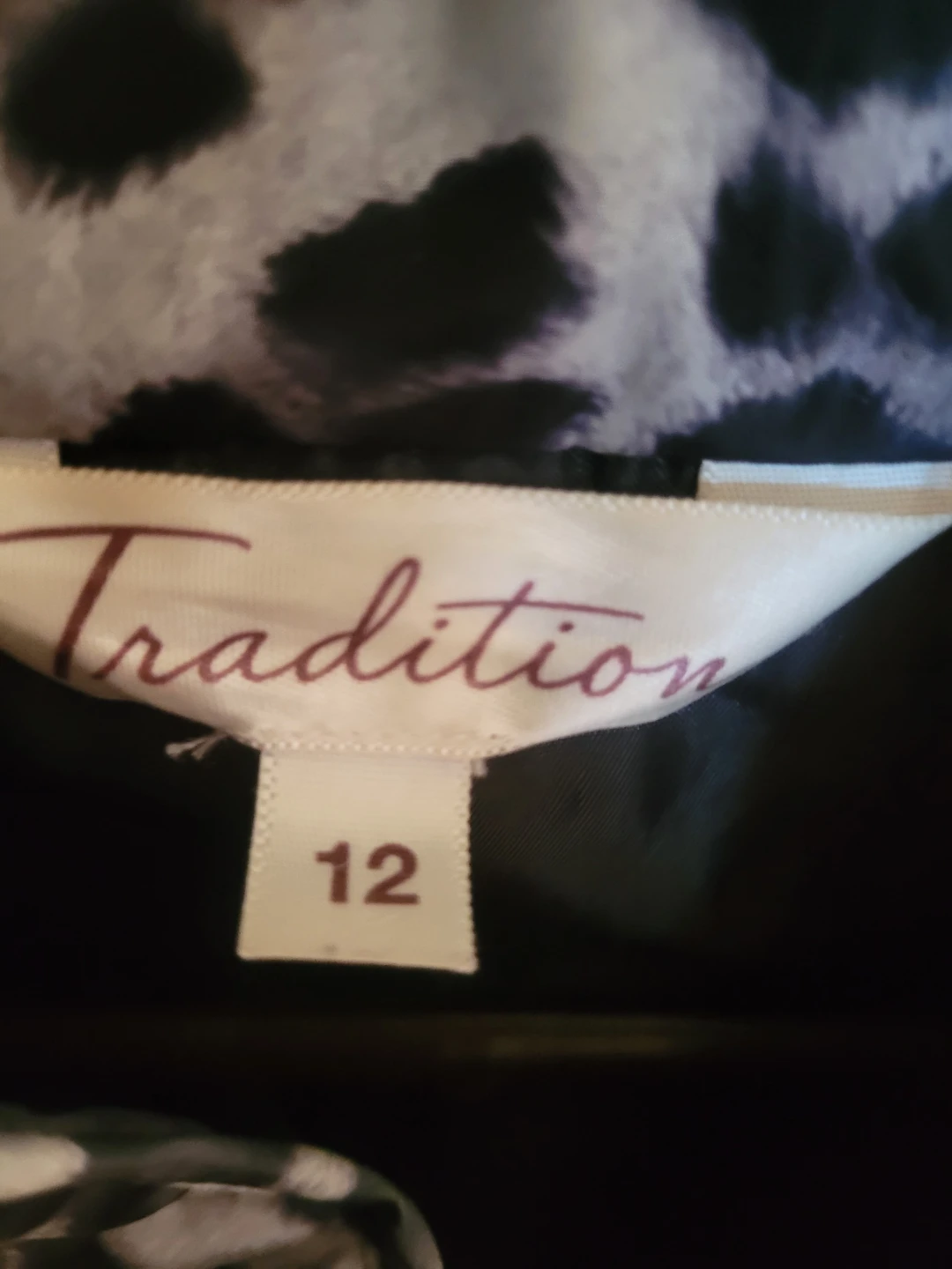 Tradition Leopard Print Quilted Jacket - Size 12 - photo 2