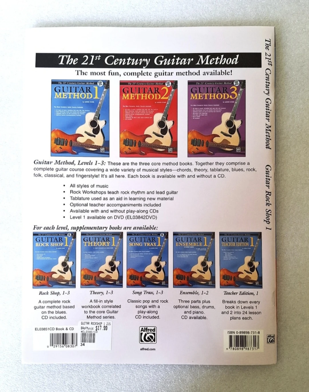 The 21st Century Guitar Method Guitar Rock Shop 1 Book with CD - photo 3