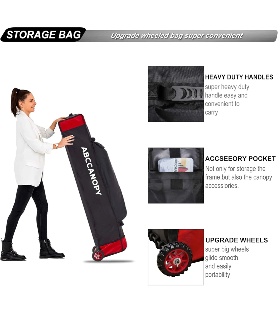 ABC Canopy 10x10 Tent with Roller Bag - photo 5
