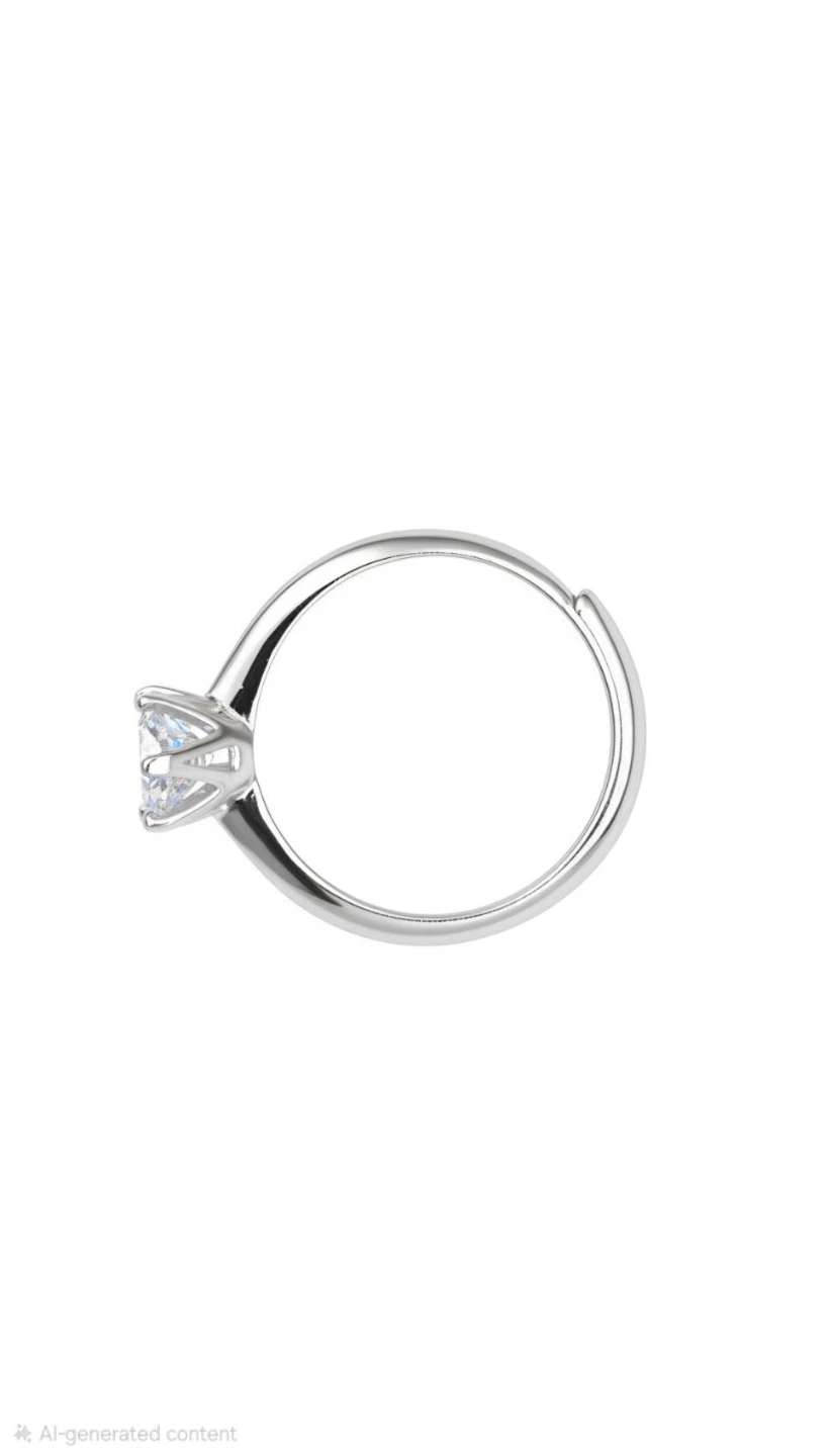1 carat mossanite ring - photo 2