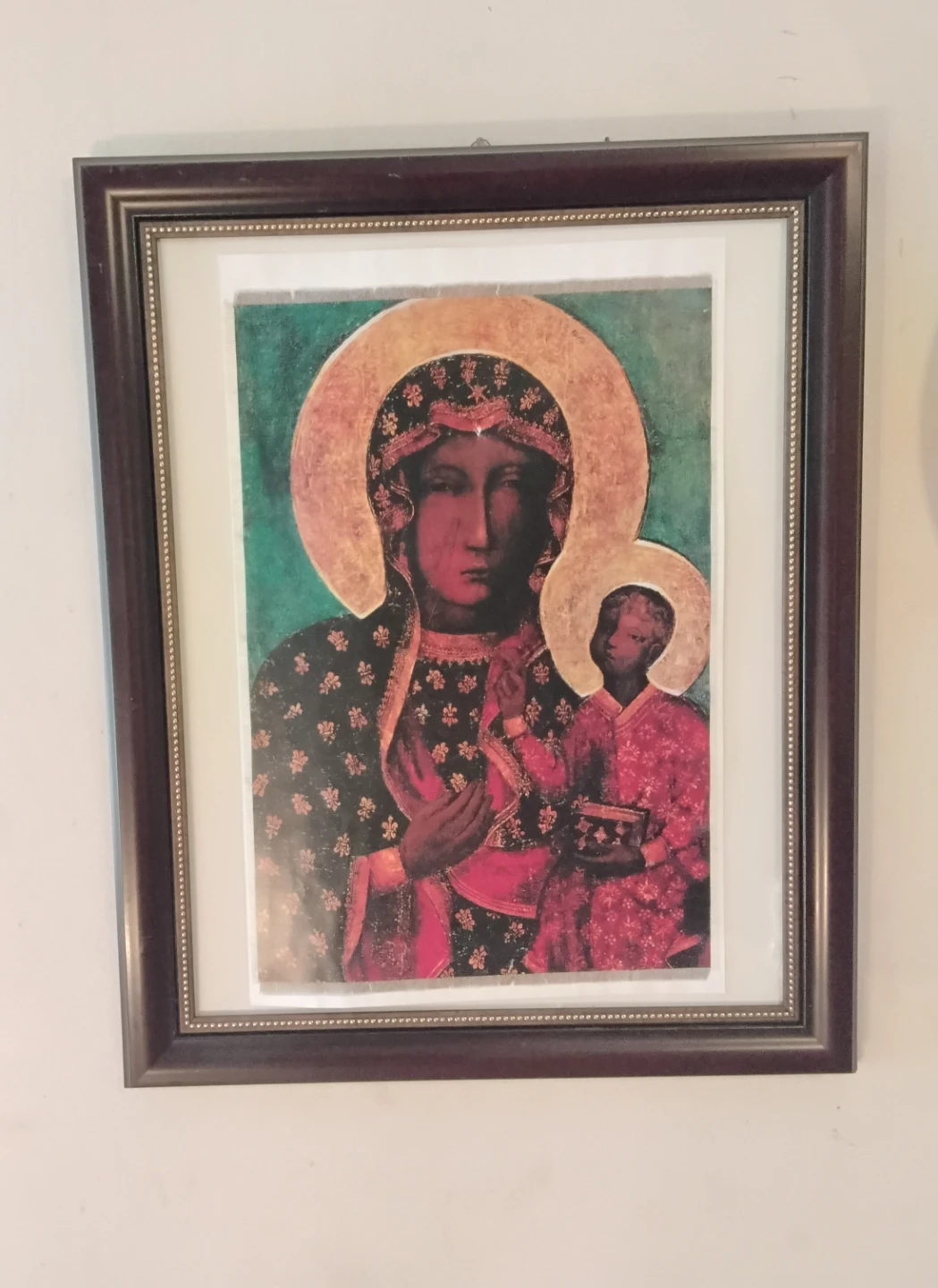 Framed Madonna and Child Art Print