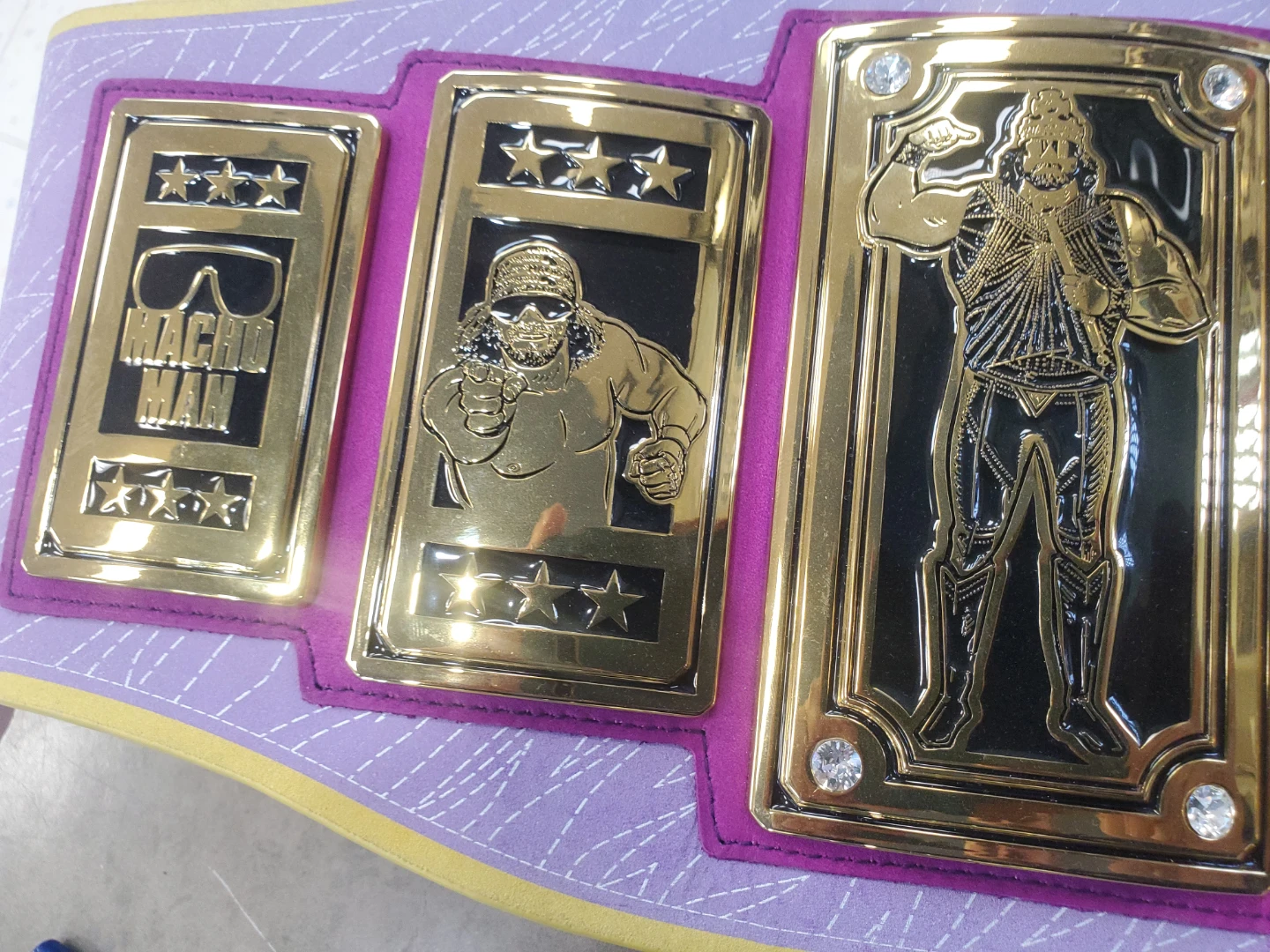 Macho Man Randy Savage Championship Belt Replica - photo 2