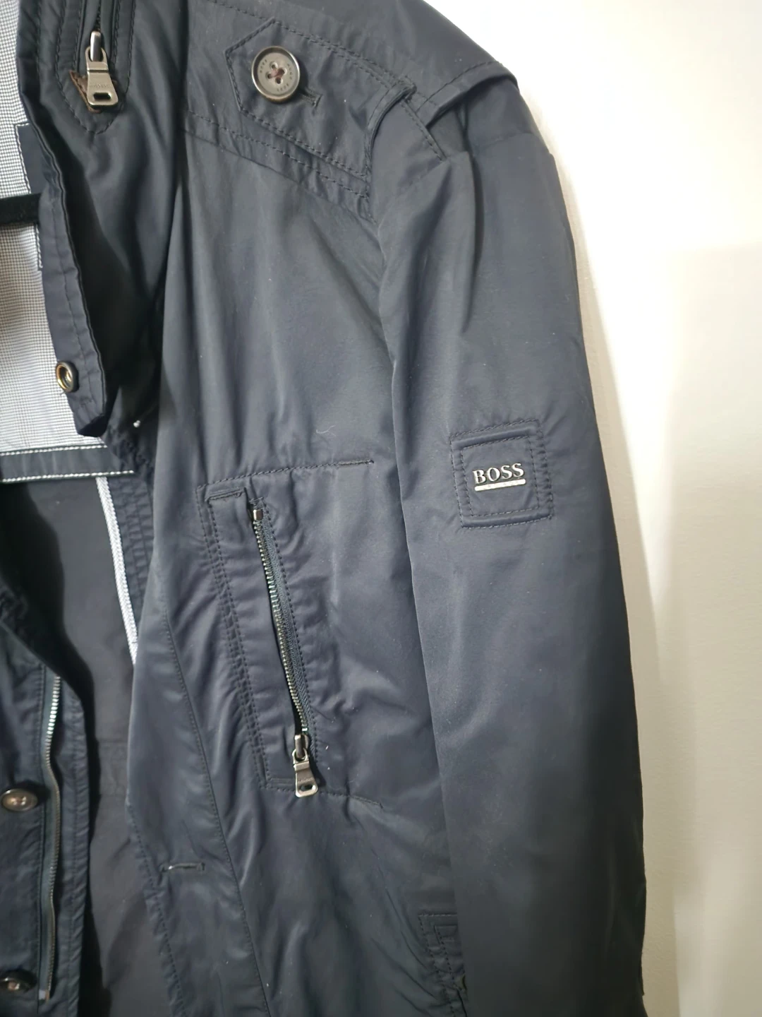 BOSS Navy Lightweight Jacket - photo 2