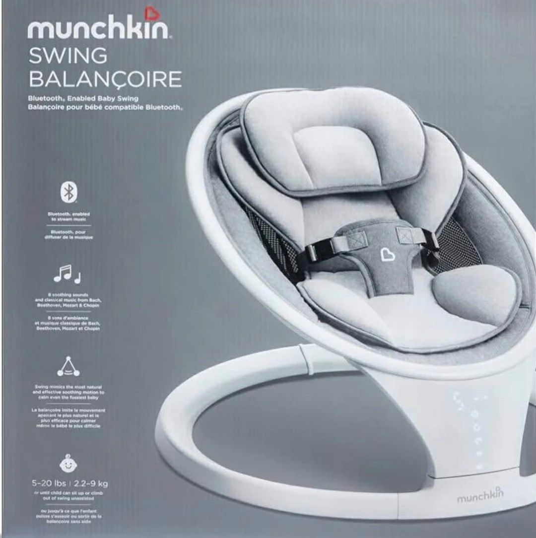 Munchkin Bluetooth Enabled Baby Swing - photo 3