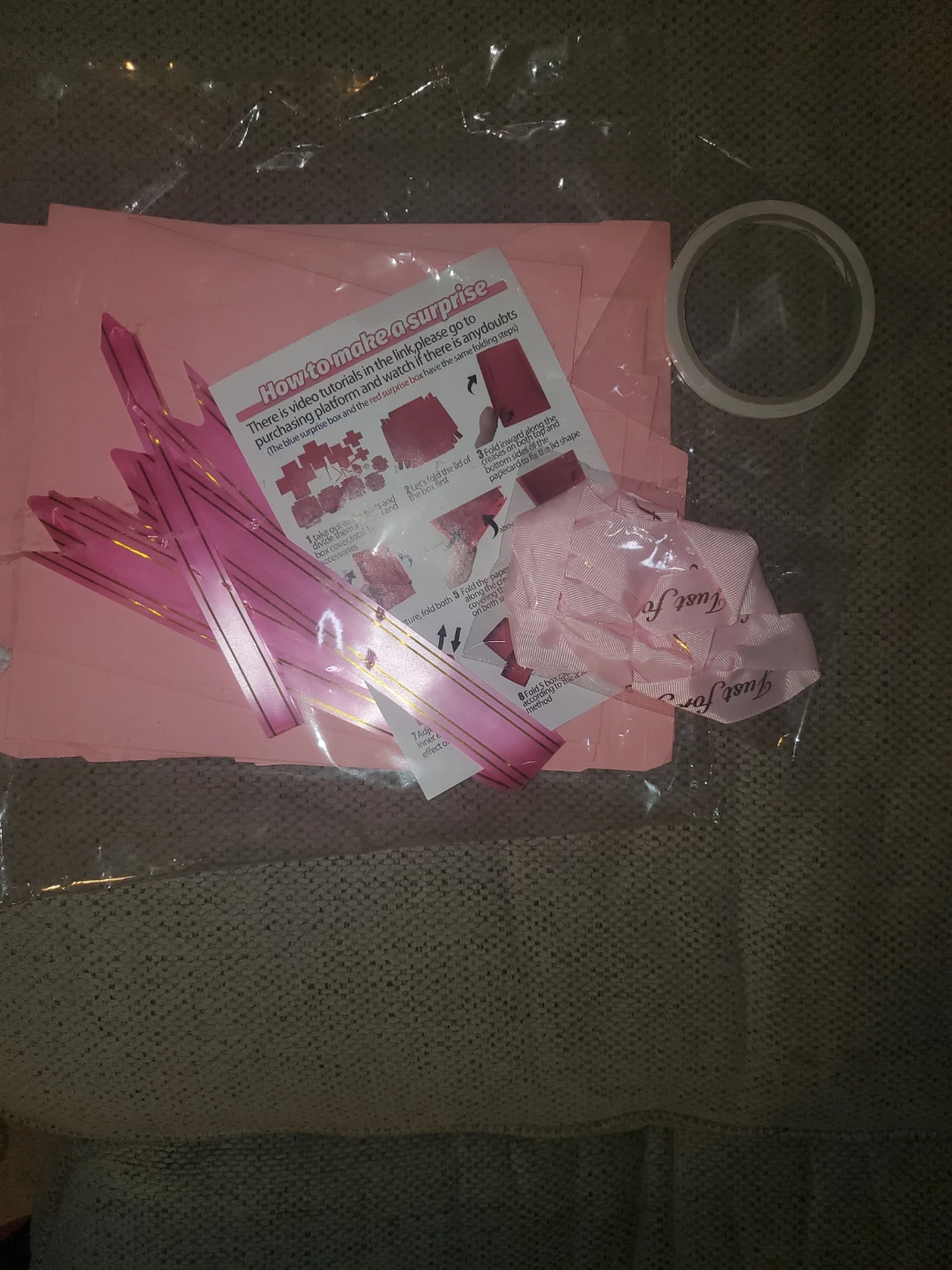 Pink Surprise Box Craft Kit - photo 2