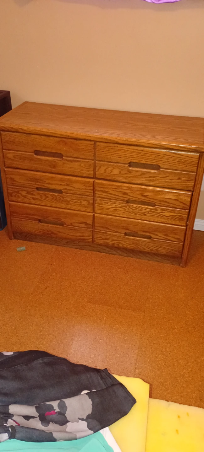 Oak Dresser - 6 Drawer Chest - photo 2