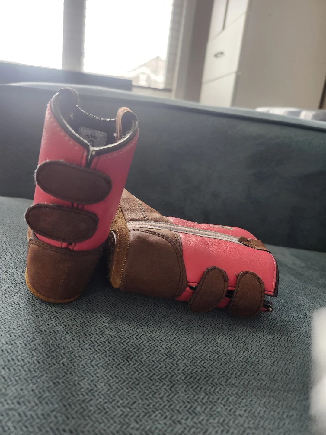 Baby Cowboy Boots - Pink and Brown - photo 3