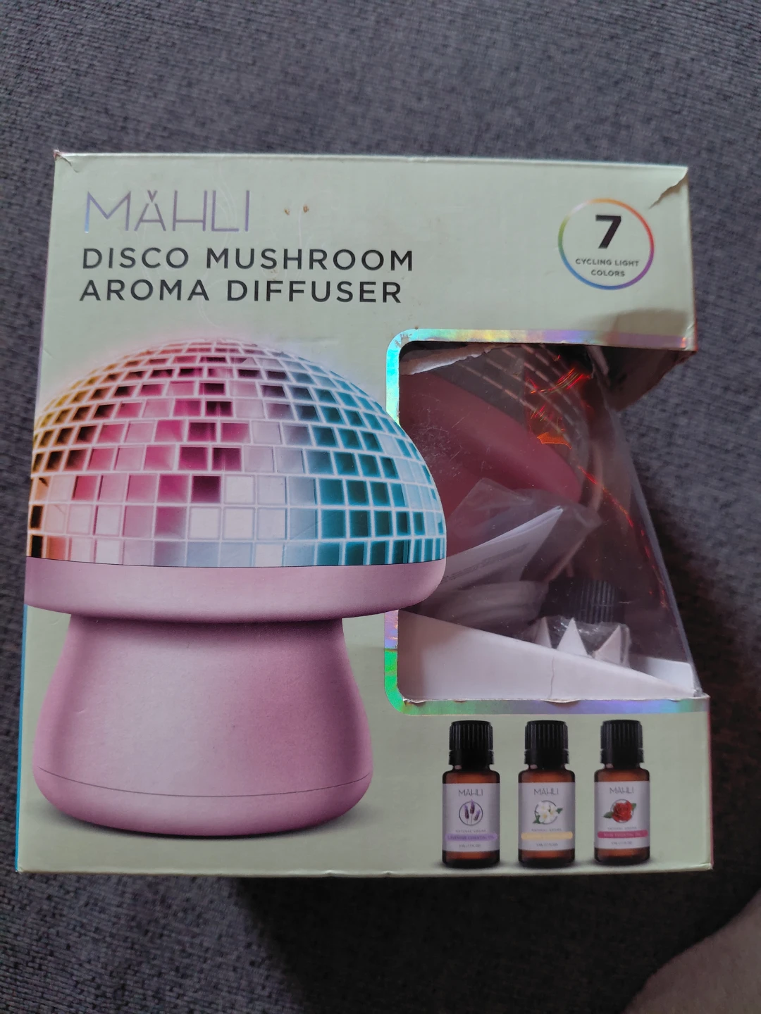 Aroma Diffuser Mushroom Disco Ball
