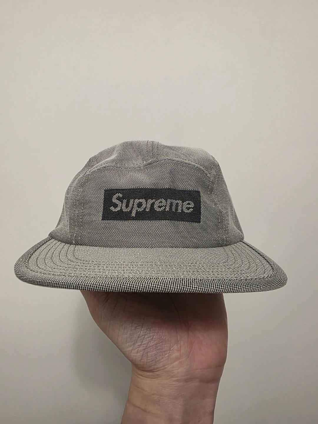 Supreme 5-Panel Cap Grey - photo 2