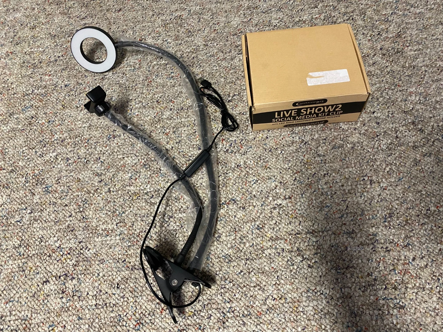 Ring Light with Phone Holder