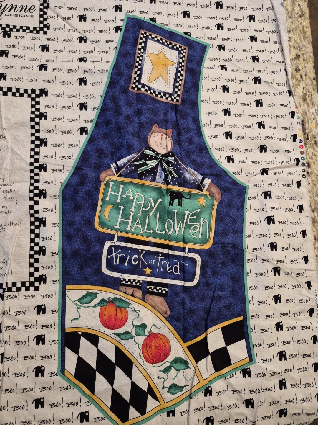 Vest pattern- Halloween theme