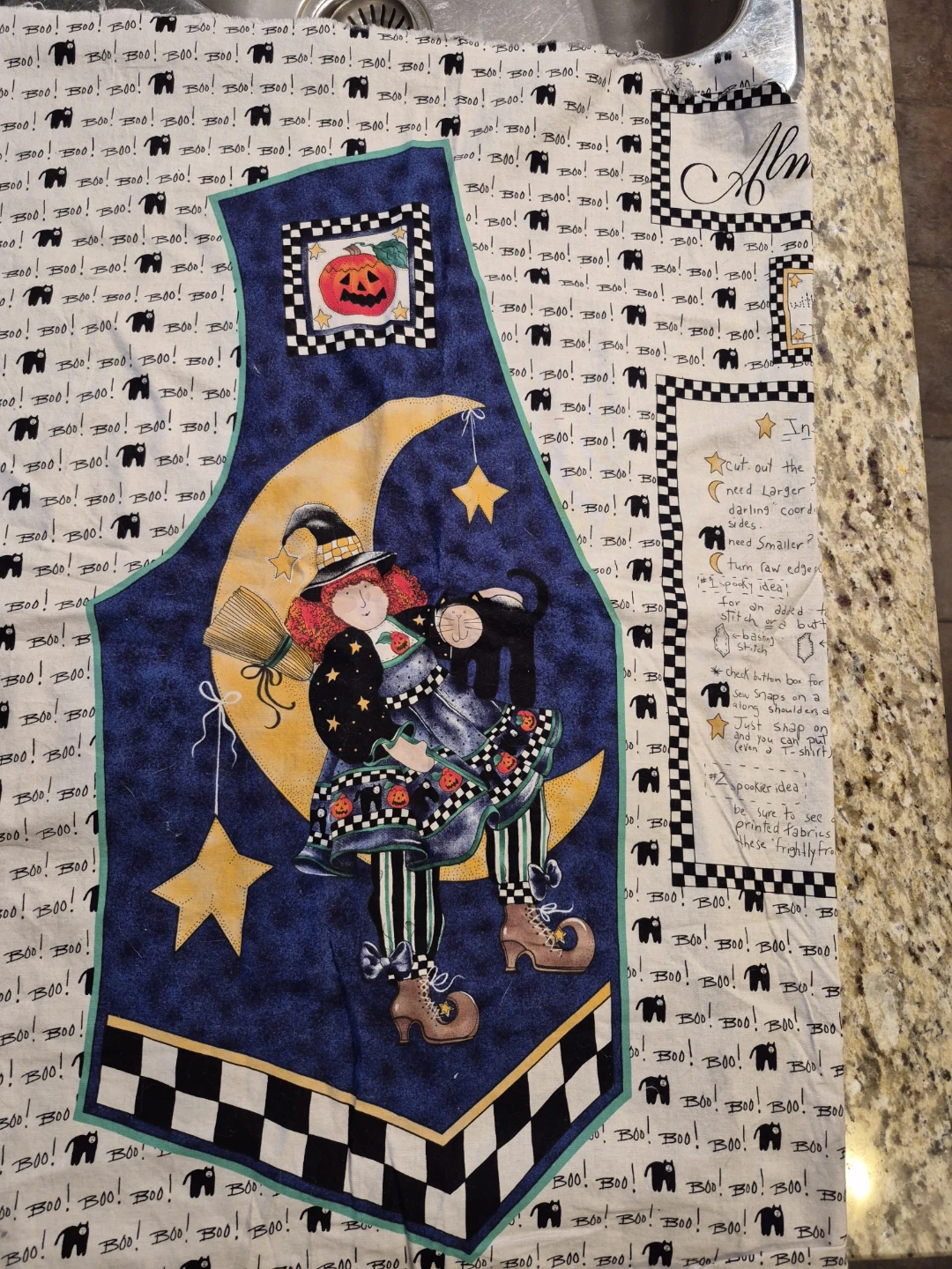 Vest pattern- Halloween theme - photo 2