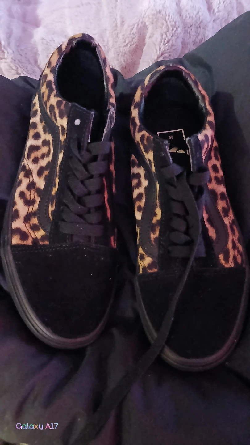 Vans Old Skool Leopard Print Shoes