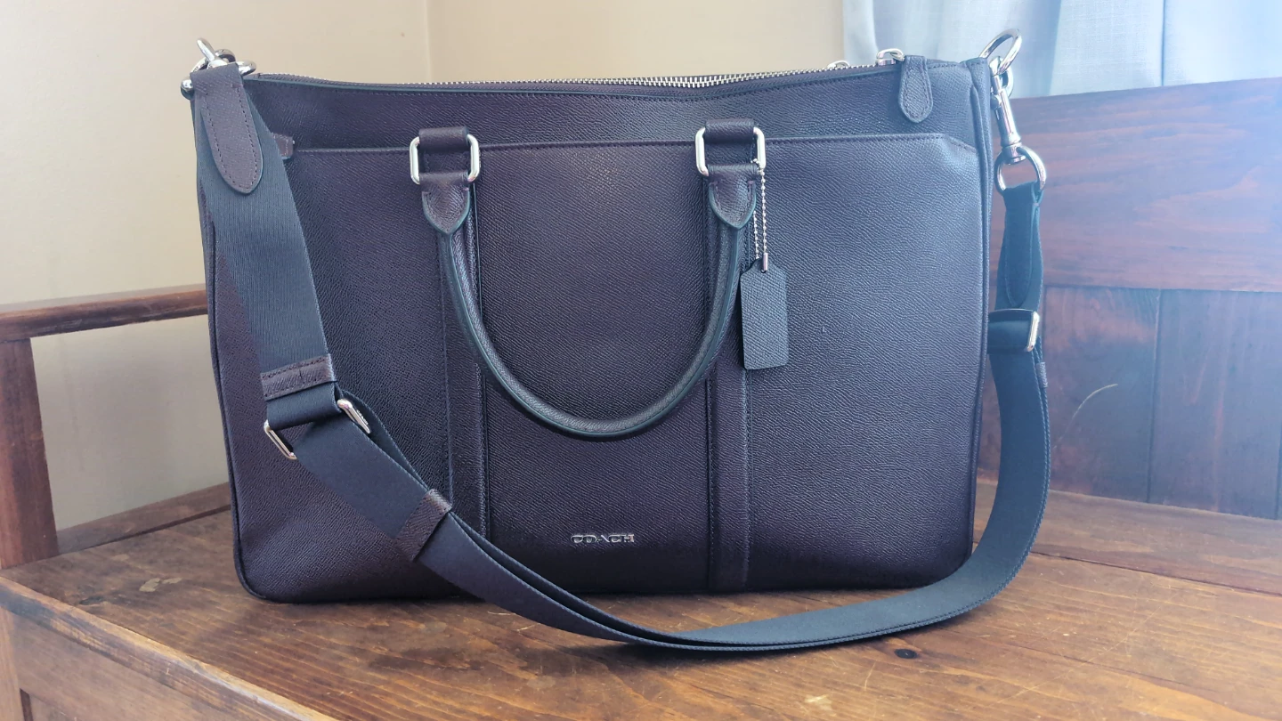 Coach Leather Briefcase