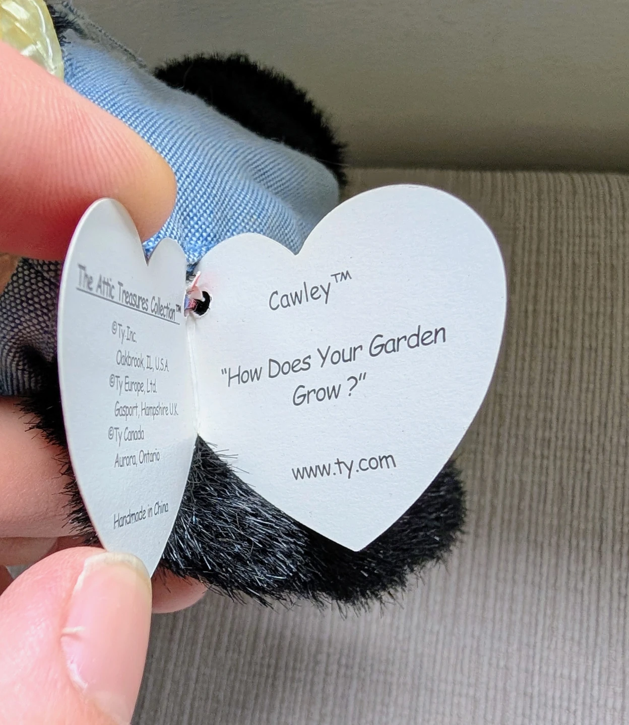 Ty Cawley "How Does Your Garden Grow?" Beanie Baby Plush - photo 2