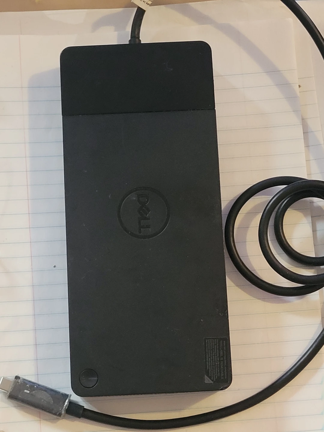 For parts Dell WD19TB Docking Station with USB-C