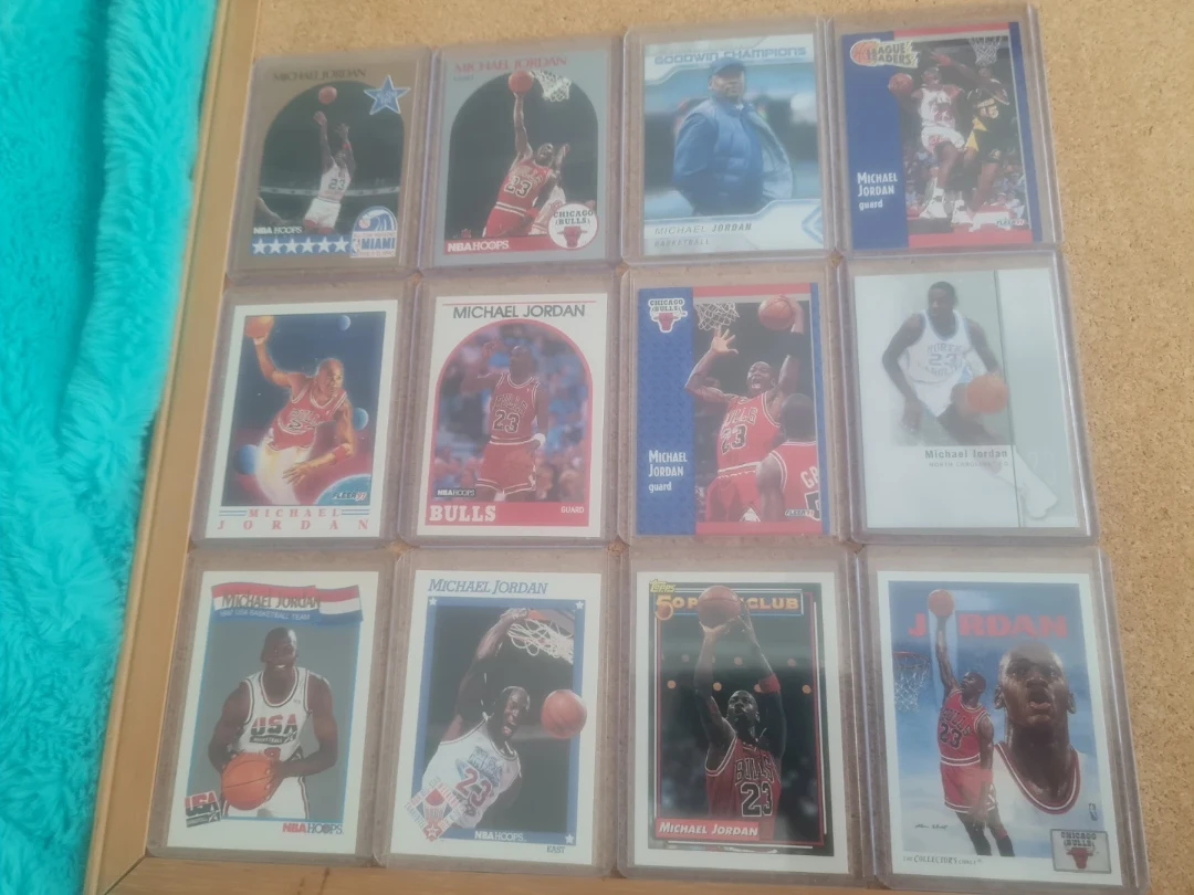 Michael Jordan Basketball Trading Cards Collection