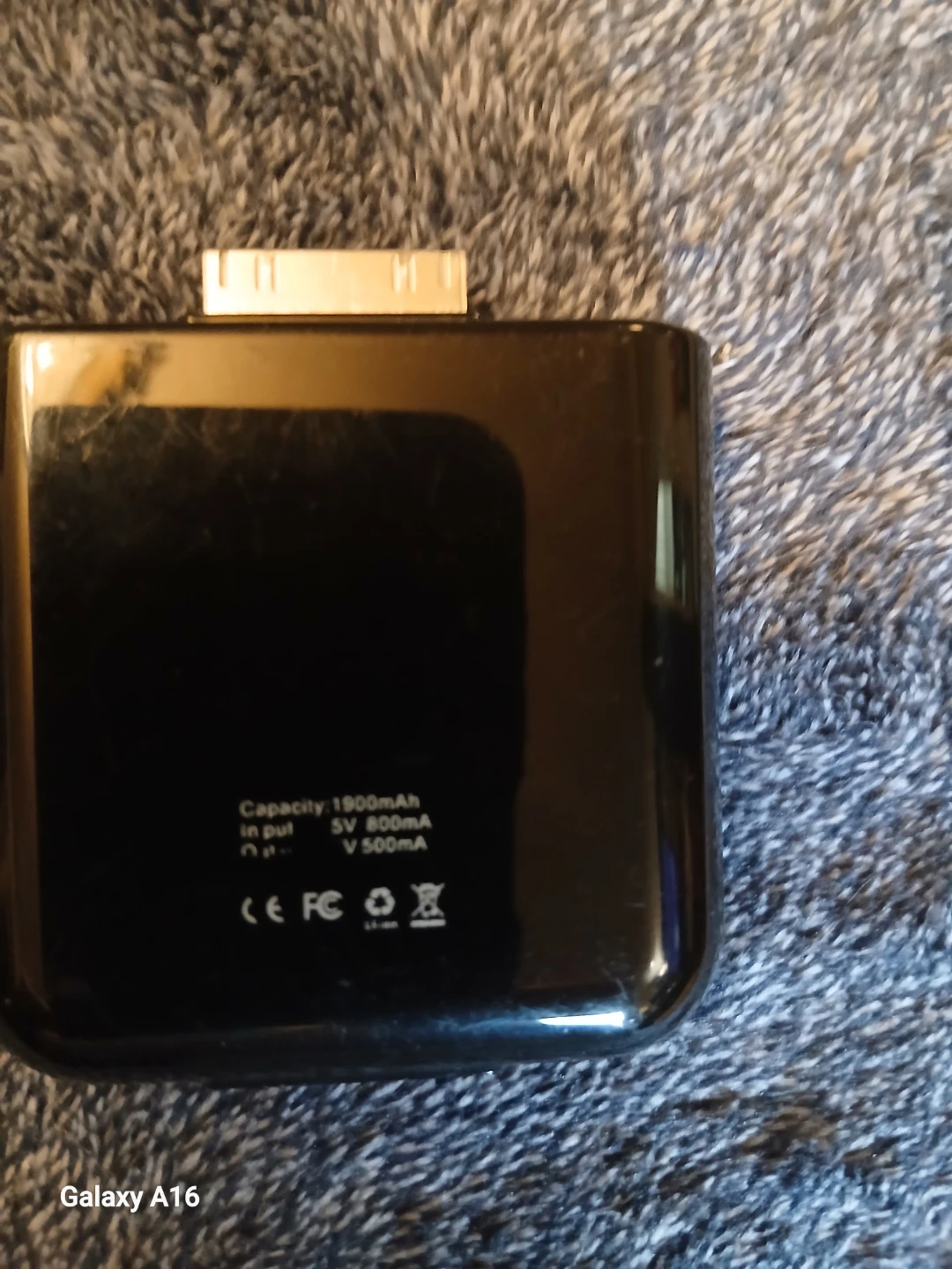 Black Portable Power Bank - photo 2