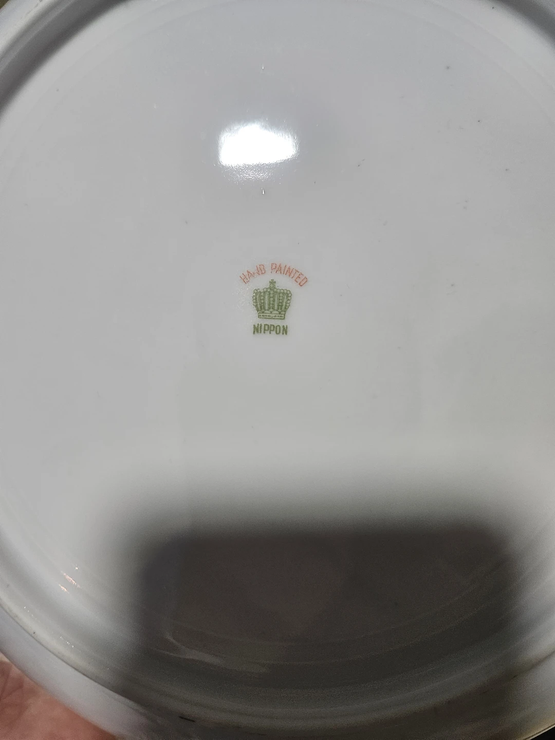 Hand Painted Nippon Porcelain Plate - photo 2