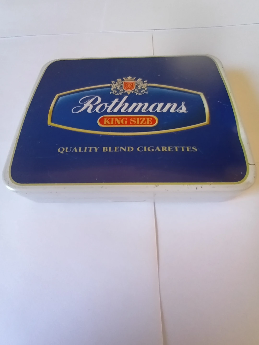 Rothmans cigarette tin - photo 4