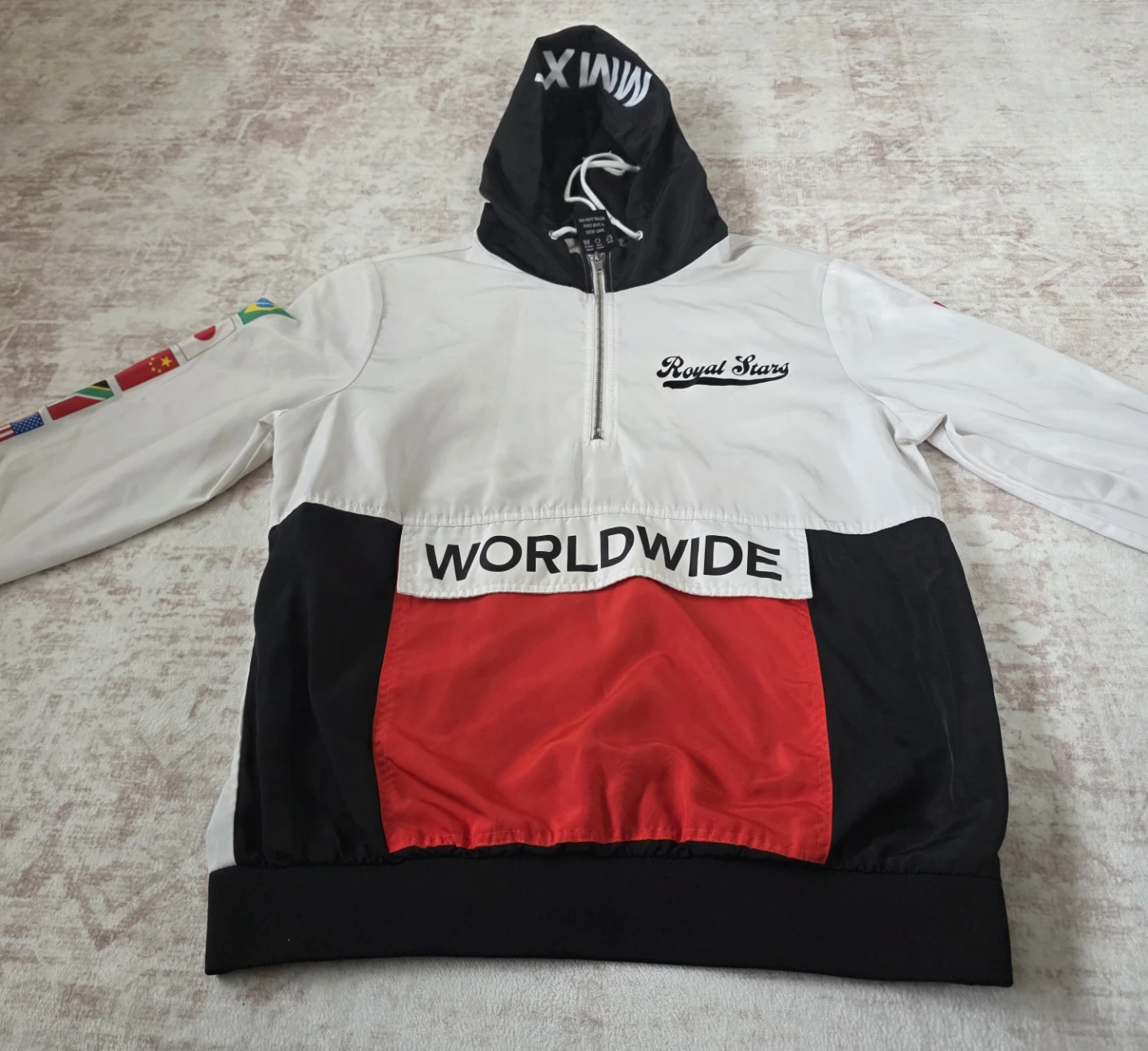 Royal Stars Worldwide Anorak Hoodie Jacket