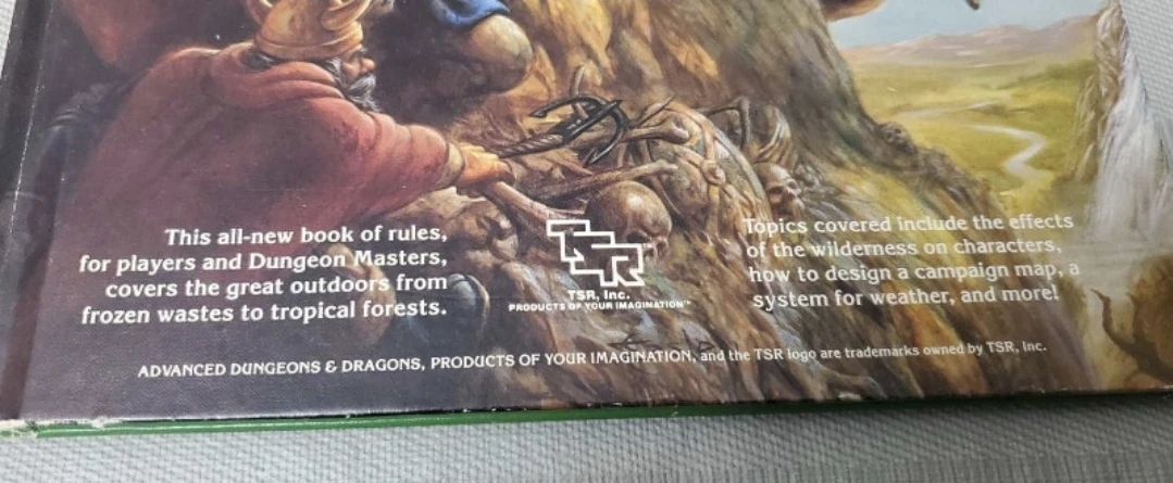 1986 dungeons & Dragons wilderness survival guide - photo 2