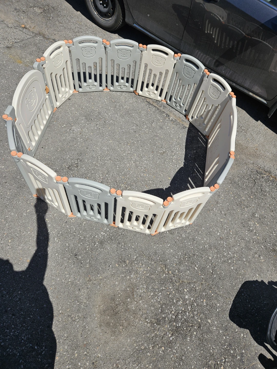 Kids Playpen with Bear Design - photo 5