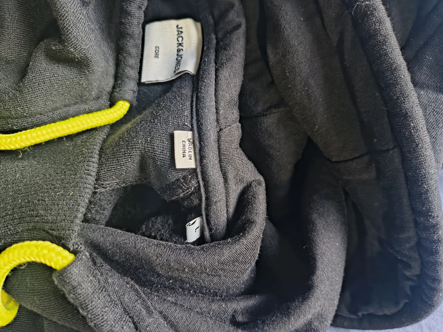 Jack & Jones CORE Hoodie - Black - Size L - photo 3