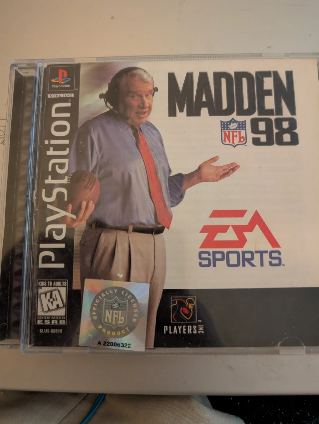 Madden NFL 98 PlayStation Game - photo 2