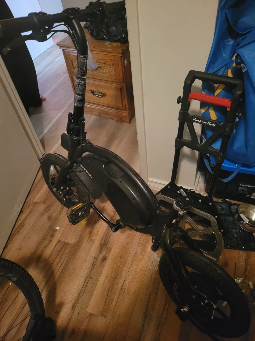 Black Electric Scooter