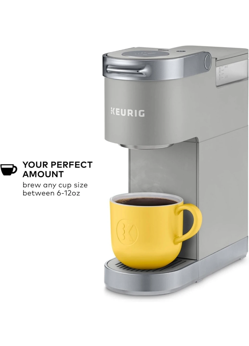 Keurig - K-Mini Plus  K-Cup Pod Coffee Maker - Studio Gray - photo 2