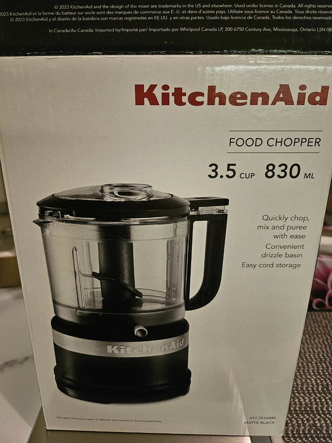 🌱 Kitchen Aid 3.5 Chopper