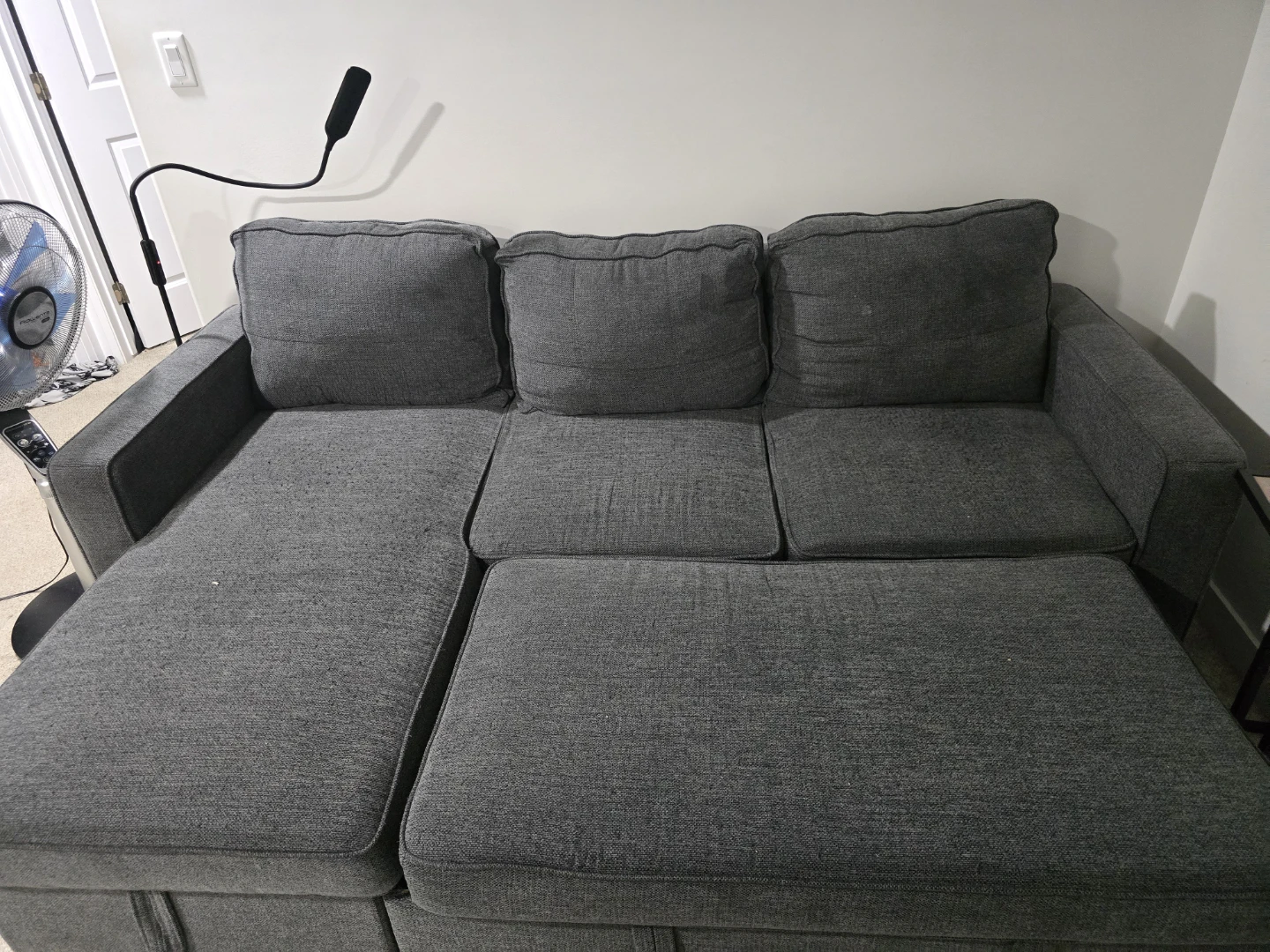 Dark Grey Sectional Sofa
