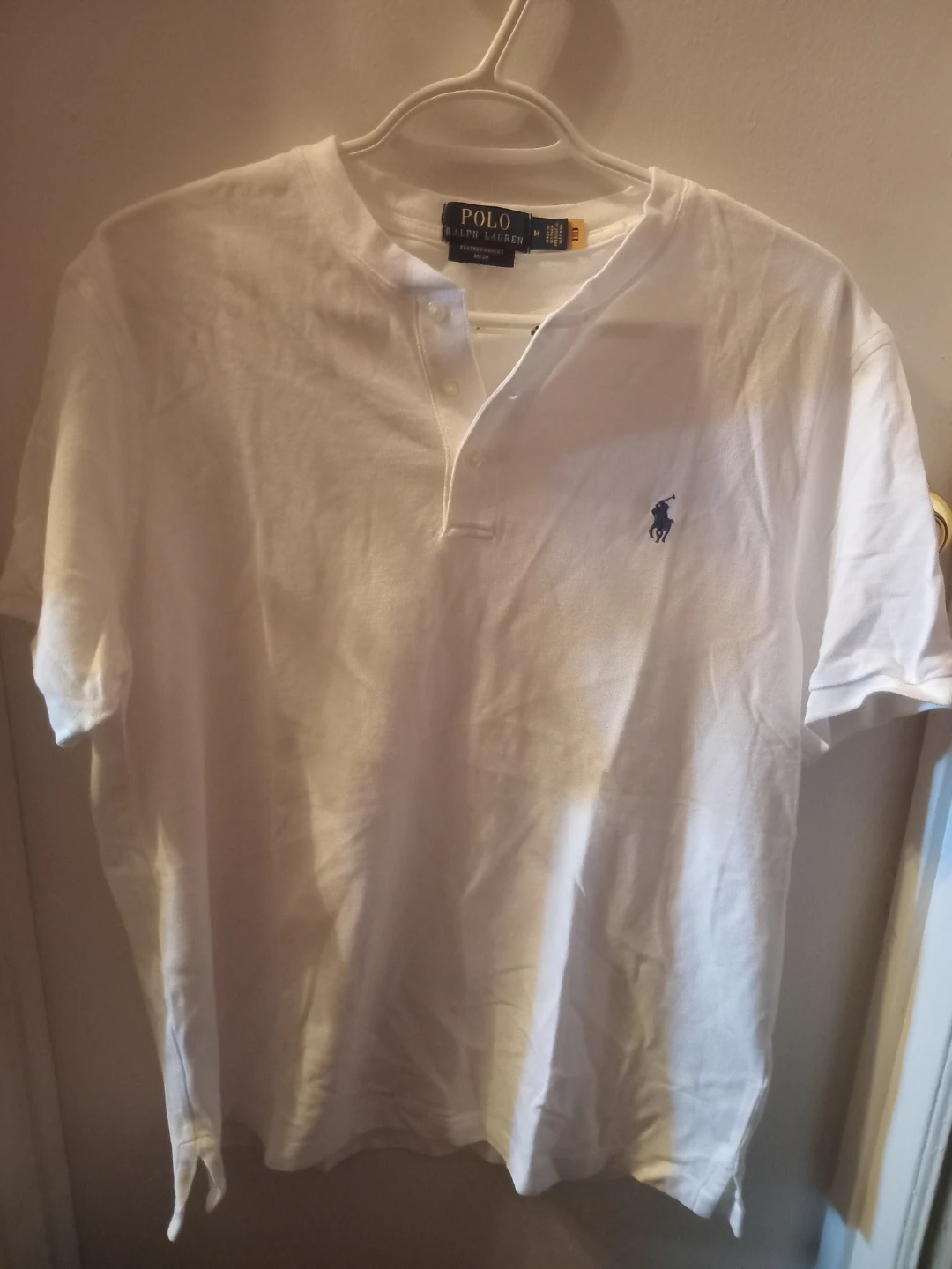 Polo Ralph Lauren White Shirt - Medium