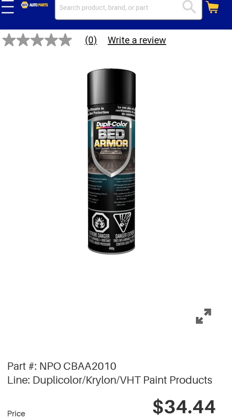 Dupli-Color Paint Bed Armor Spray Coating, OD / Dark Olive Green - photo 5