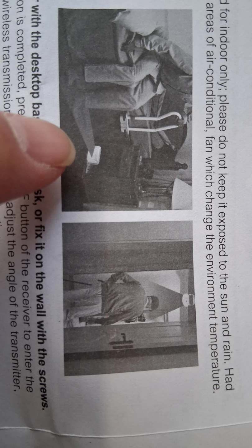 Motion Sensor Chim Elderly Fall AntiTheft welcome - photo 2