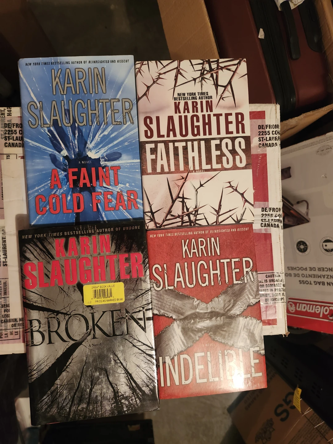 Karin Slaughter Novels