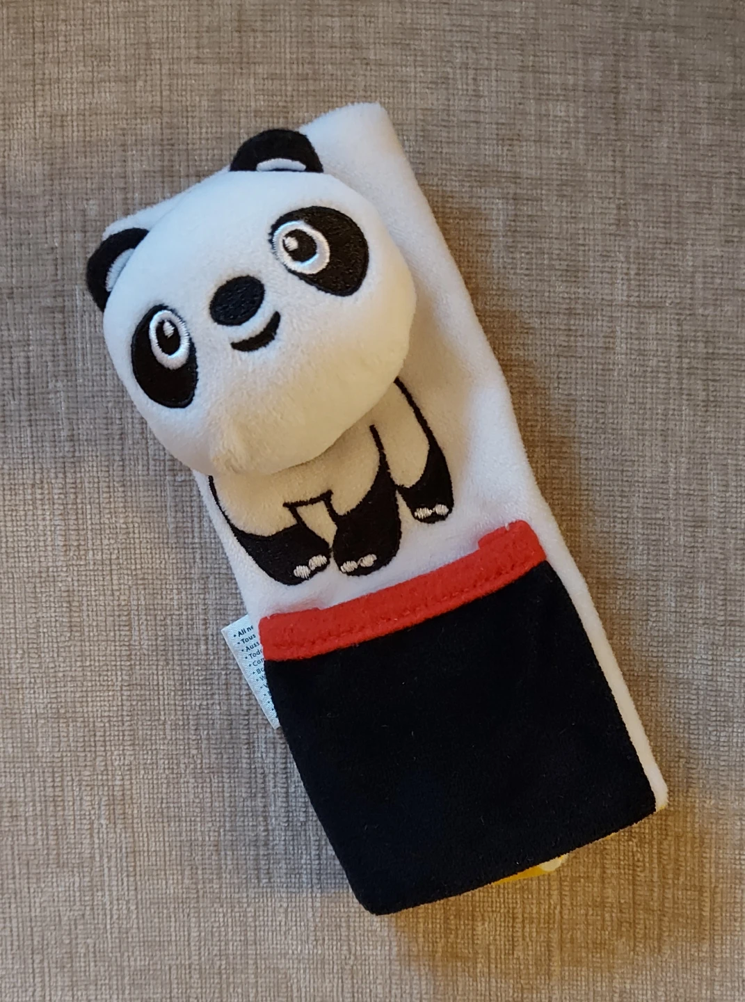 Travel Friends Panda Car Seat Strap Cover