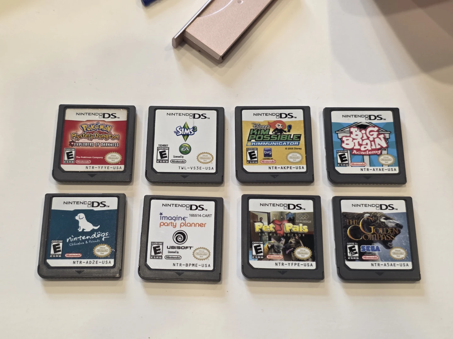 Nintendo DS lite with 8 games - photo 3