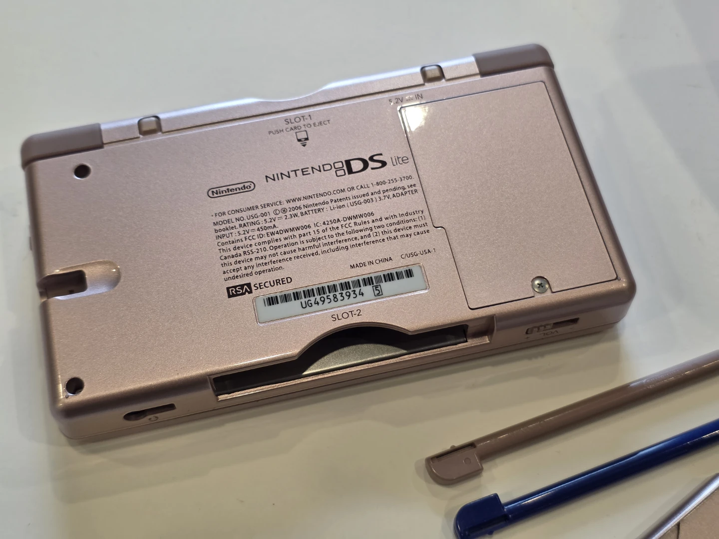 Nintendo DS lite with 8 games - photo 5