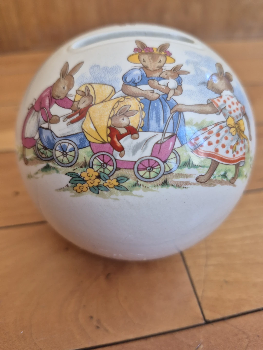Royal Doulton Bunnykins Ceramic Ball Ornament