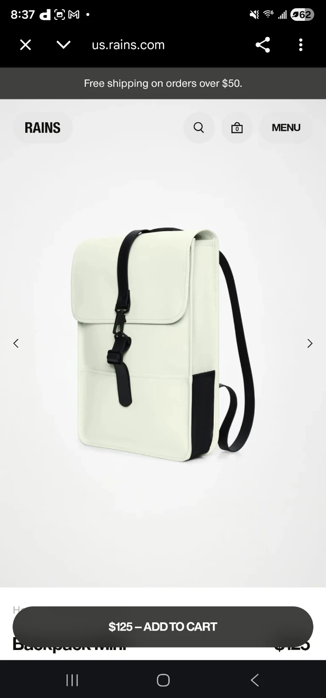 RAINS Backpack Mini