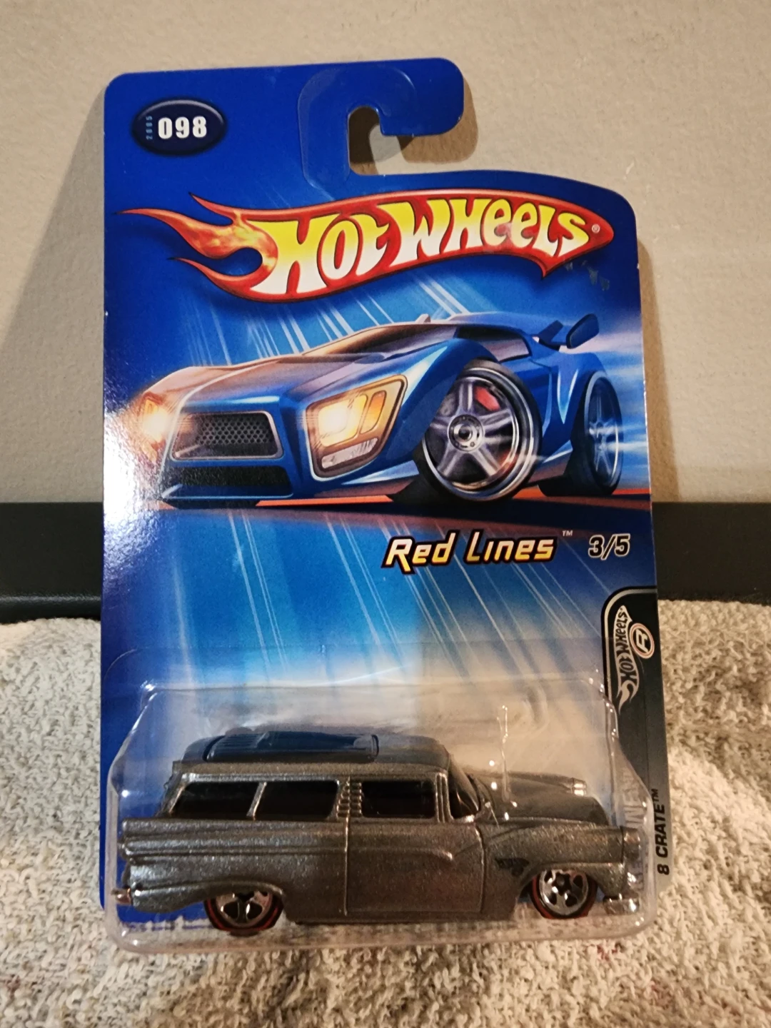 Hot Wheels Red Lines 3/5 Station Wagon Diecast