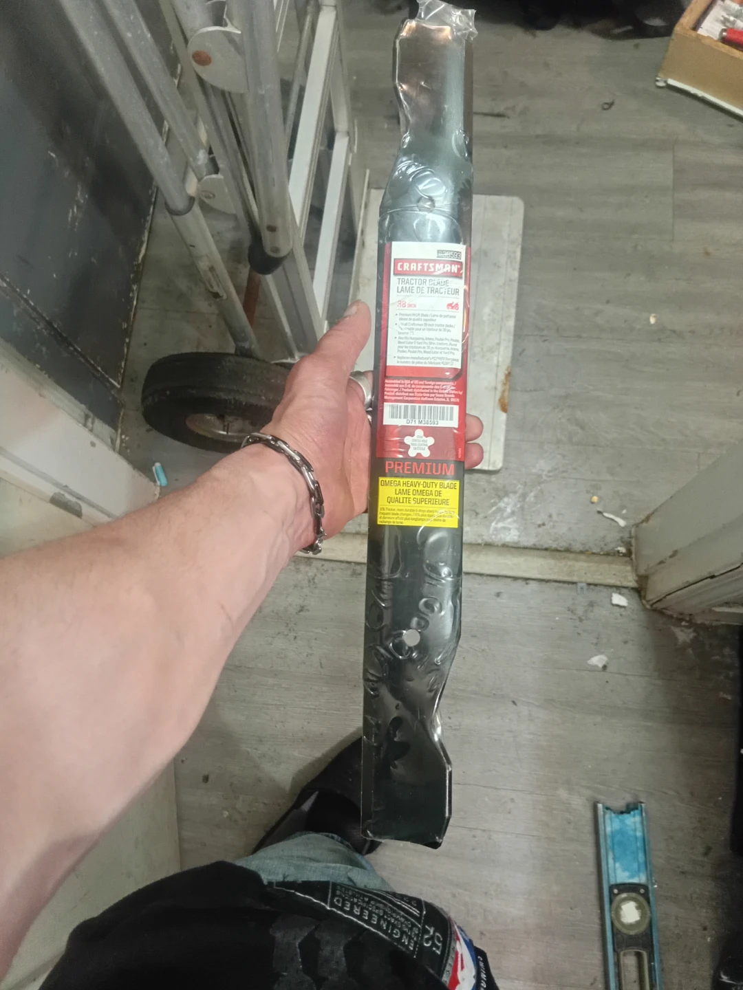 Craftsman Premium Omega Heavy-Duty Tractor Mower Blade