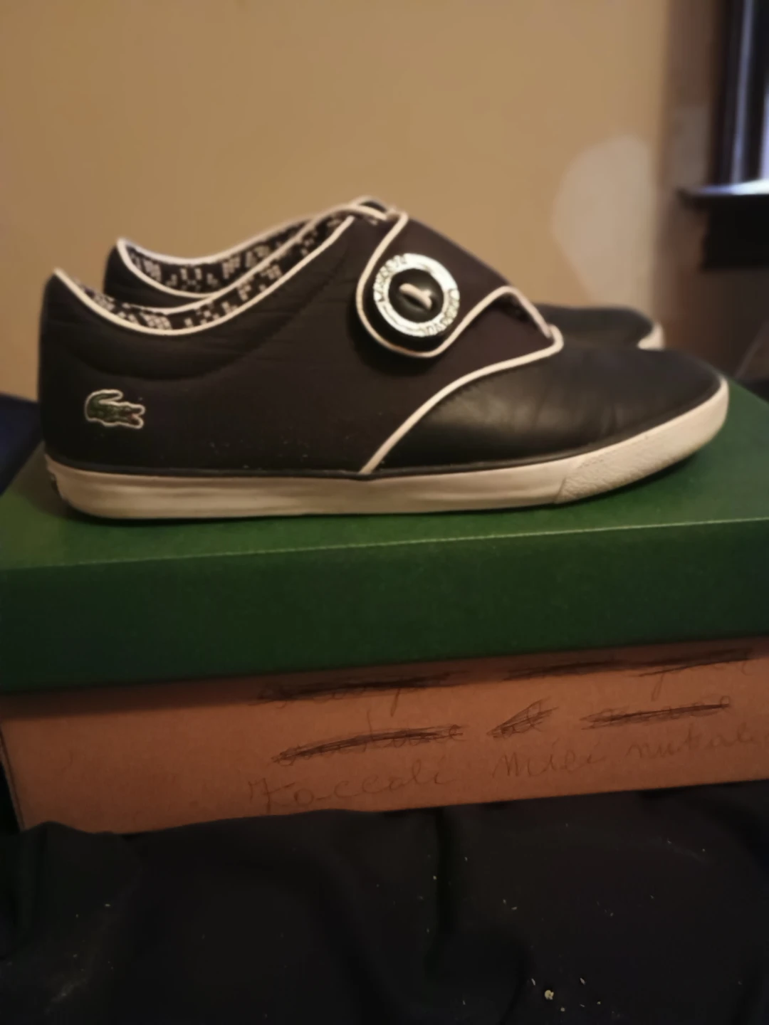 Lacoste Black Women's Shoes with White Trim - photo 4