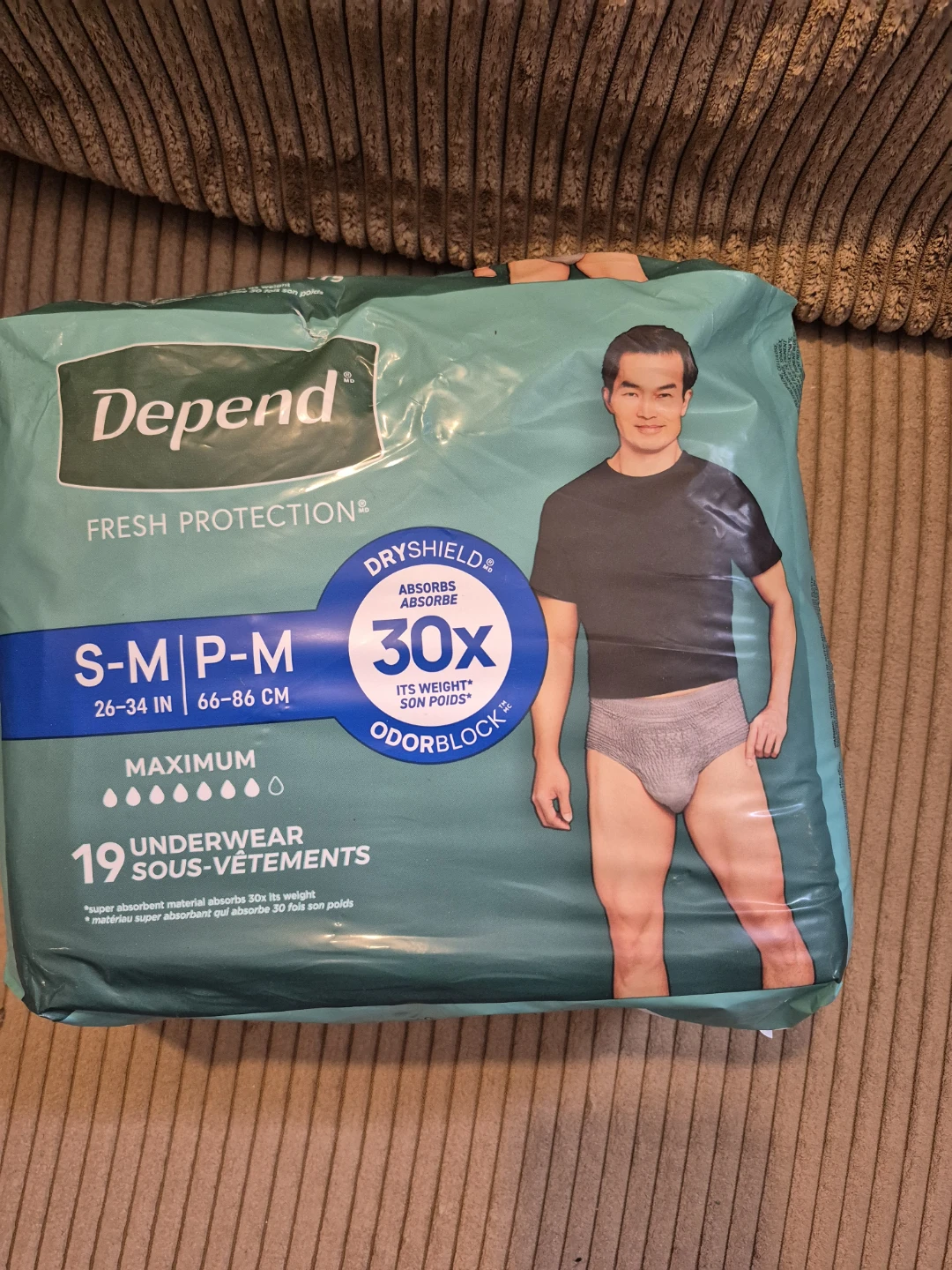 Depend Fresh Protection S-M Underwear (19 count)
