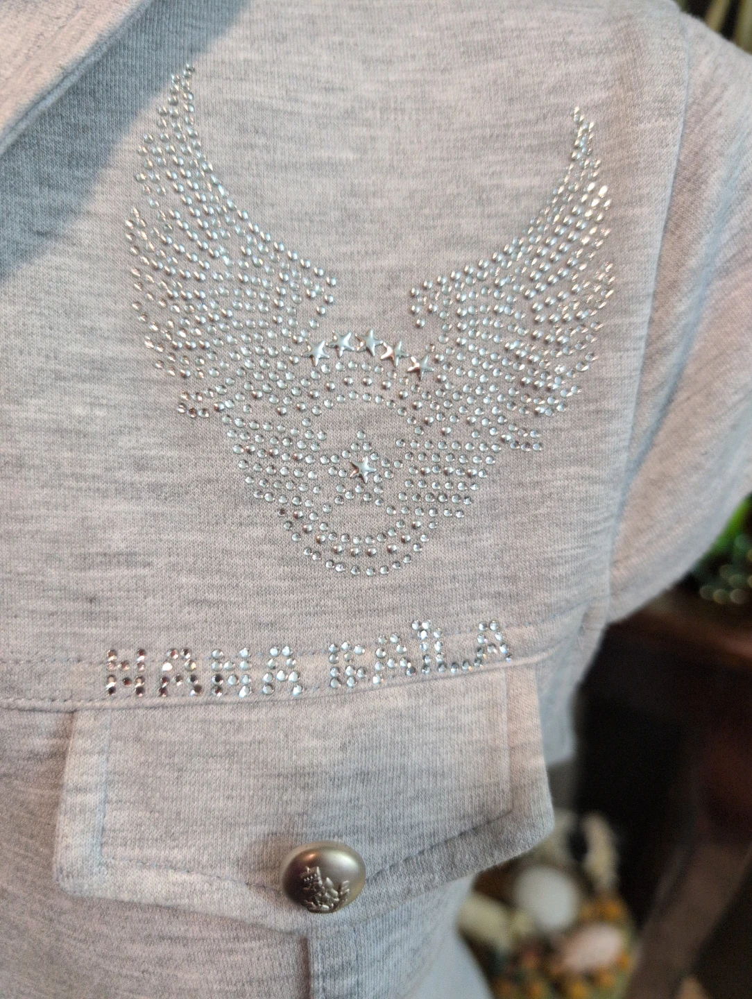 Nana baila Grey Embellished Dress with Belt - photo 2