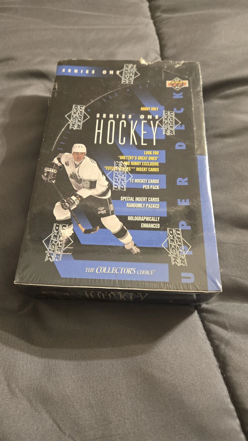 Upper Deck Series One Hockey Cards Hobby Box